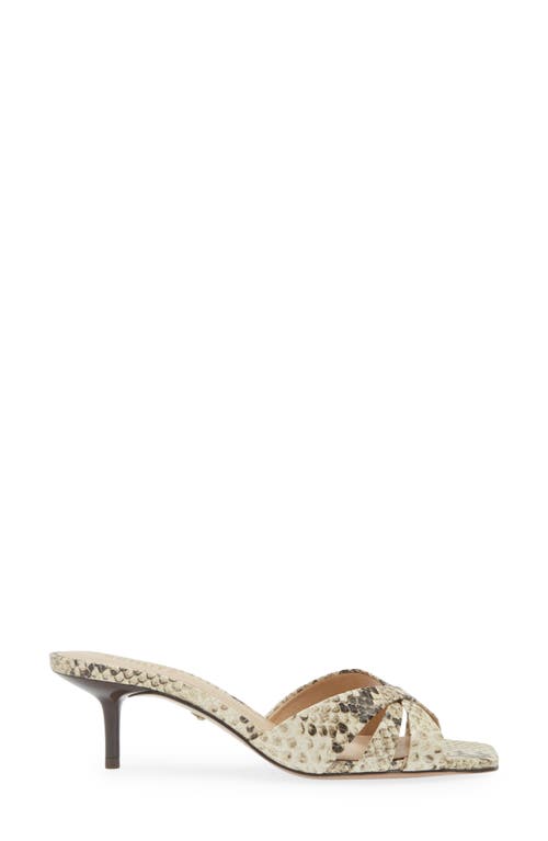 Shop Schutz Keefa Kitten Heel Sandal In Natural