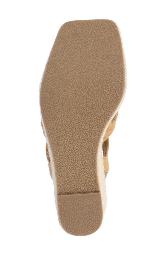 Journee Collection Tru Comfort Santorynn Platform Wedge Espadrille Sandal In Tan