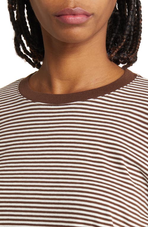 MADEWELL MADEWELL SOFTFADE BOXY CROP COTTON T-SHIRT