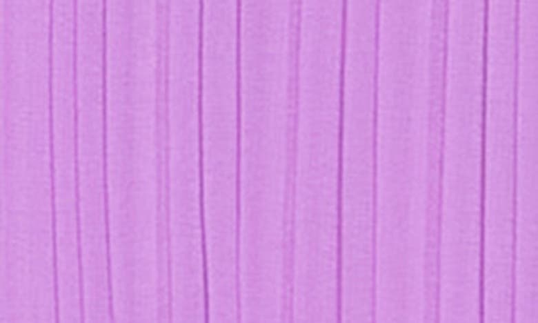 Shop Lush Pleat Lace Camisole In Violet