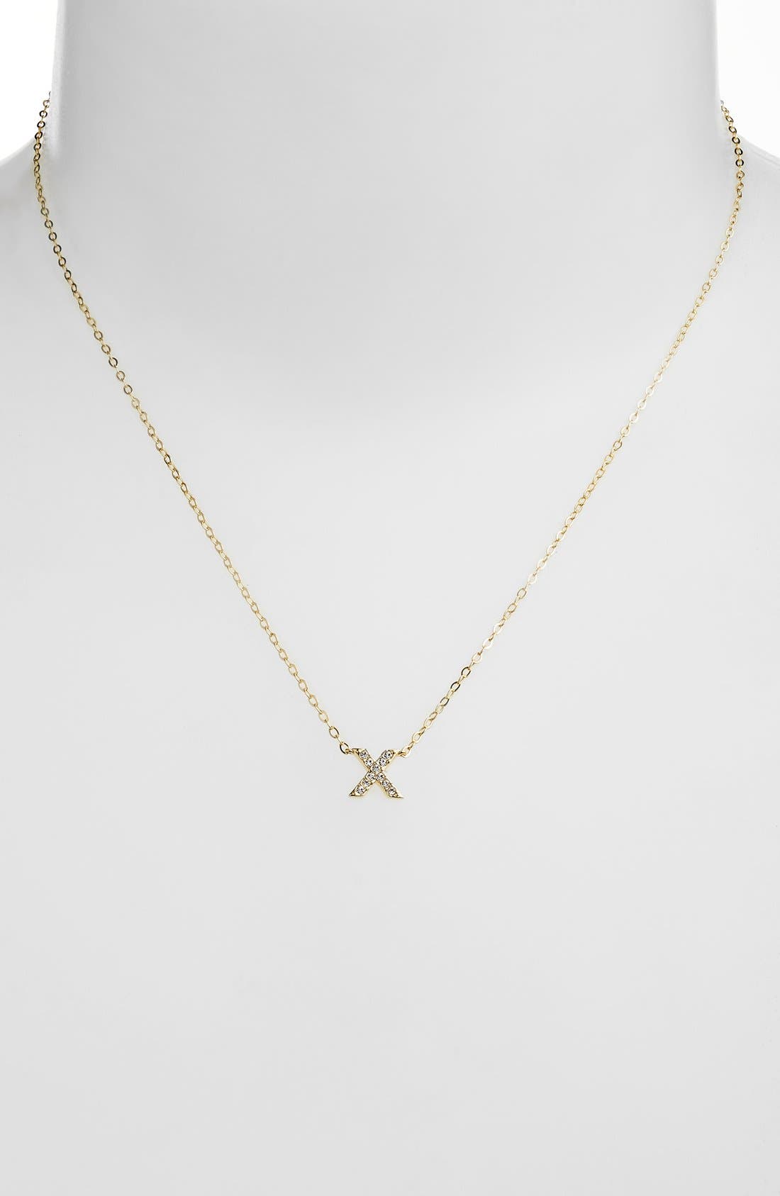 Nadri Initial Pendant Necklace | Nordstrom