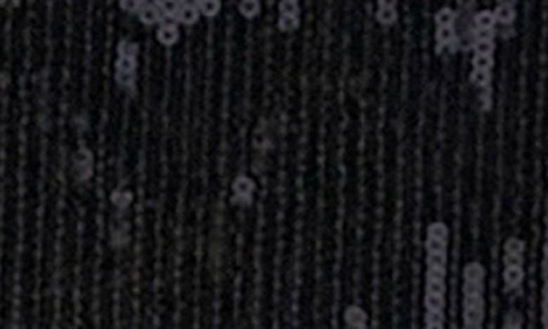 Grey Lab Sequin Sleeevless Top In Black