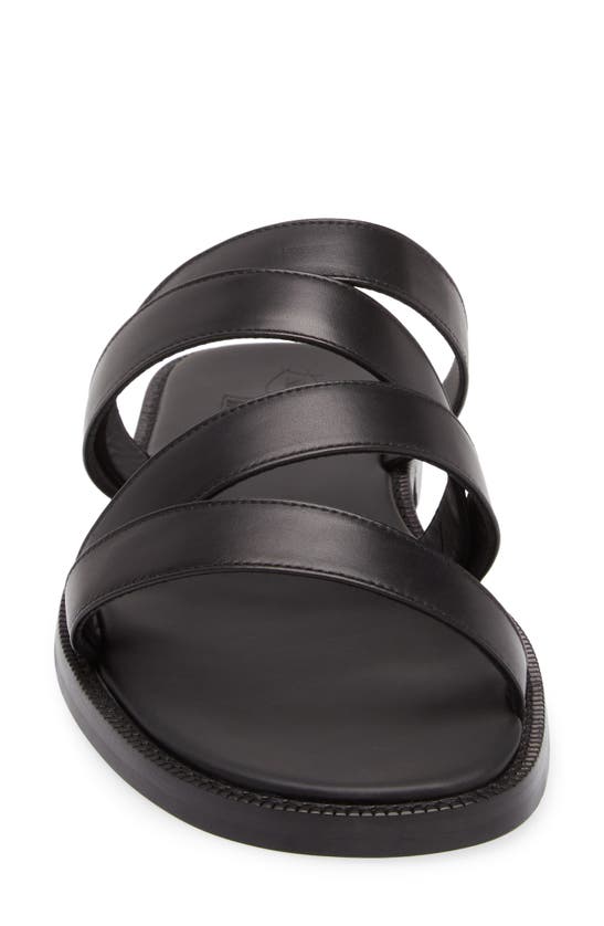 Shop Jm Weston Double V Sandal In Black