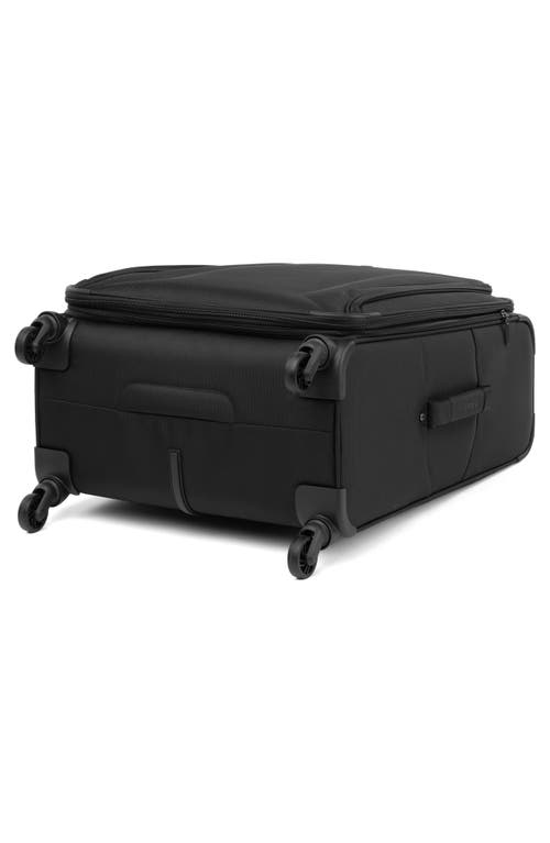 Shop Travelpro Pilot Air™ 2 25" Expandable Medium Checked Spinner Luggage In Black