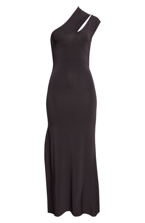 Shop Paloma Wool Howa One-shoulder Knit Dress In Black