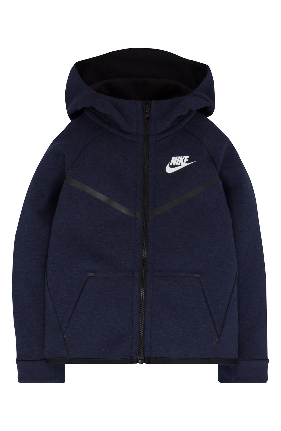 Nike 'Tech Fleece' Full Zip Hoodie (Little Boys) Nordstrom
