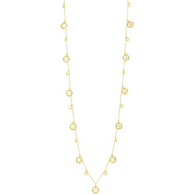 Freida Rothman Color Theory Stone Droplet Necklace