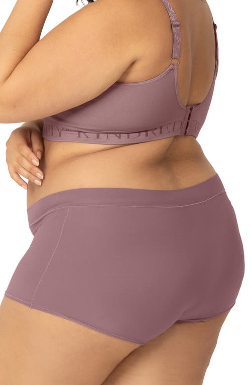 Shop Kindred Bravely Grow With Me Maternity Boyshort In Twilight