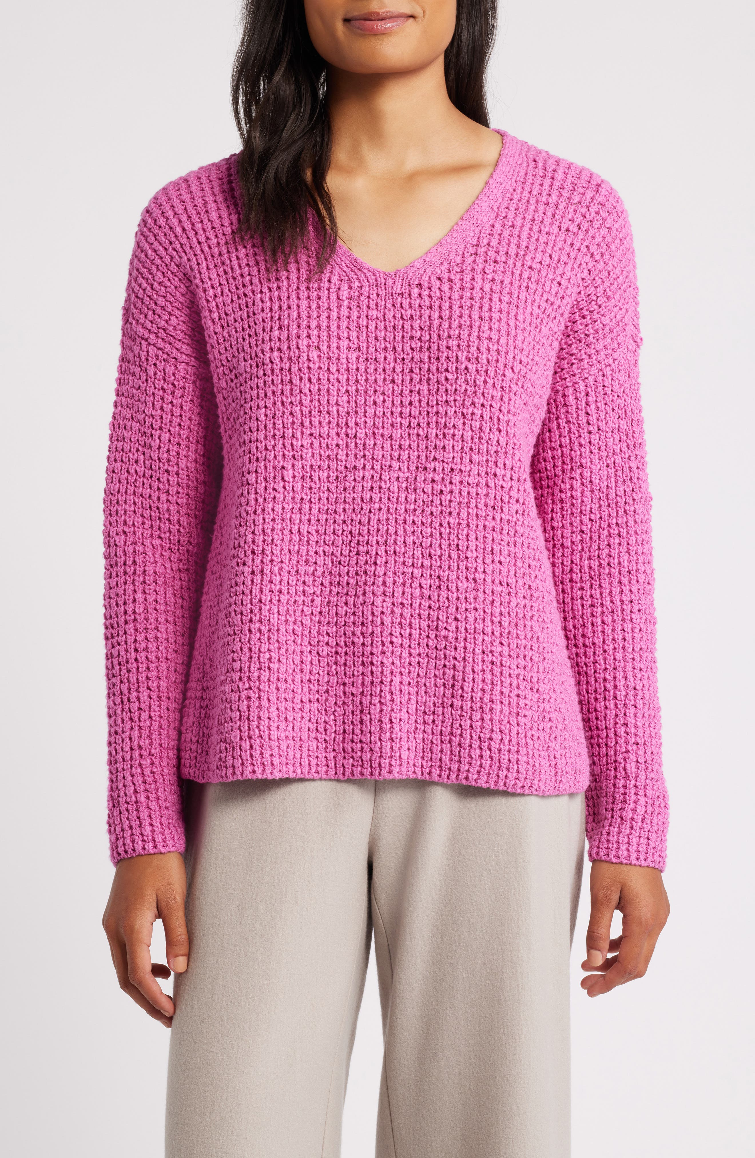 eileen fisher tulip sleeve top