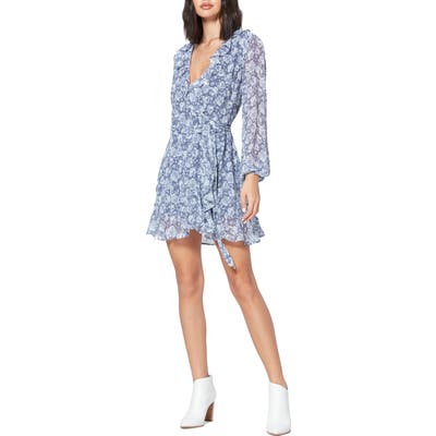 Paige Shawna Ruffle Wrap Dress