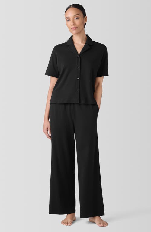 EILEEN FISHER SLEEP EILEEN FISHER ORGANIC COTTON PAJAMA TOP