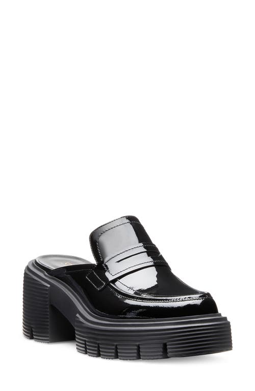 Stuart Weitzman Soho Mule Black Patent at Nordstrom,