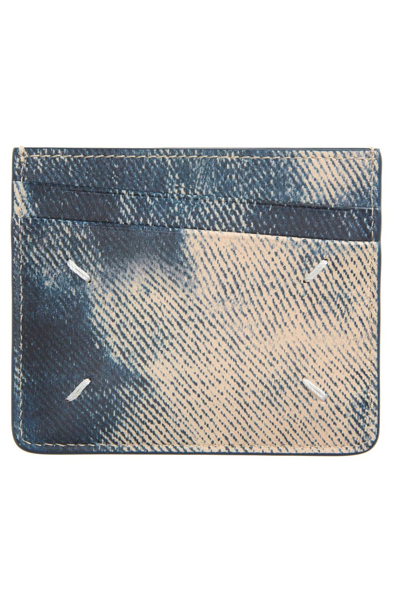 Maison Margiela Leather Card Case, Alternate, color, 