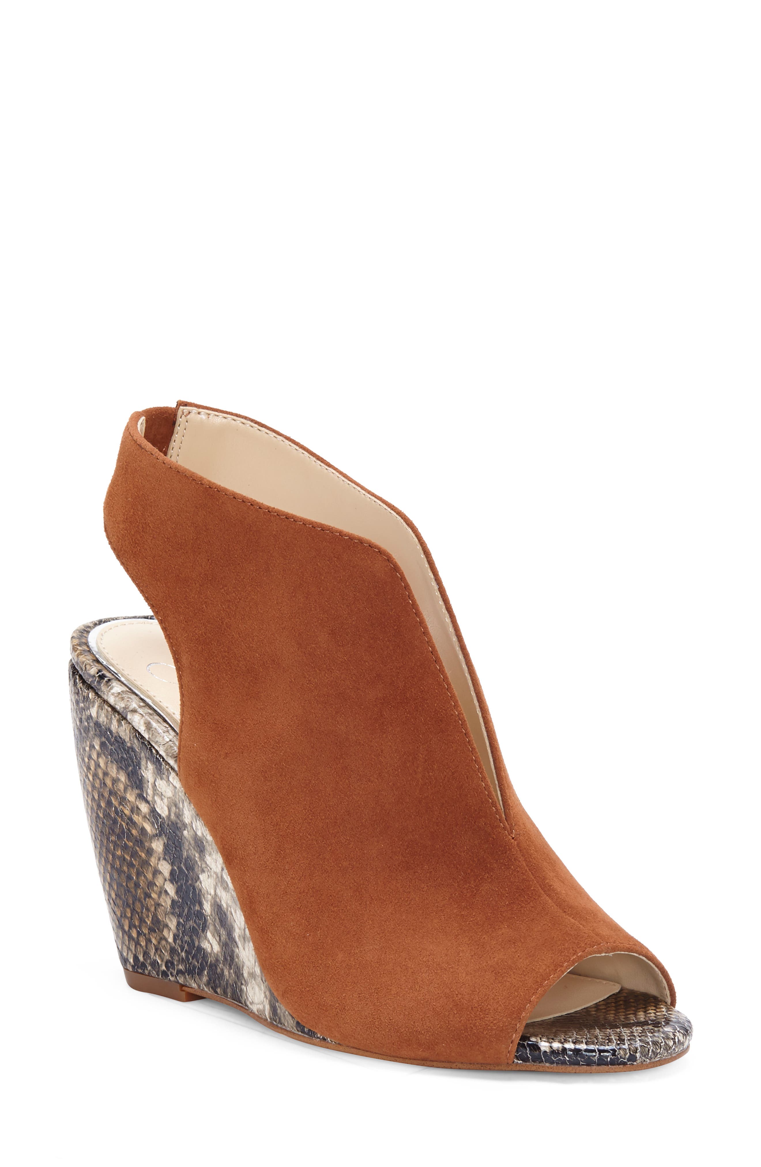 jessica simpson denim wedges