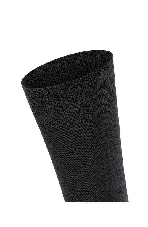 Falke Sensitive New York Crew Socks In Black
