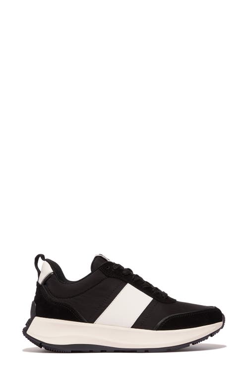 Shop Fitflop F-mode Sneaker In Black/black