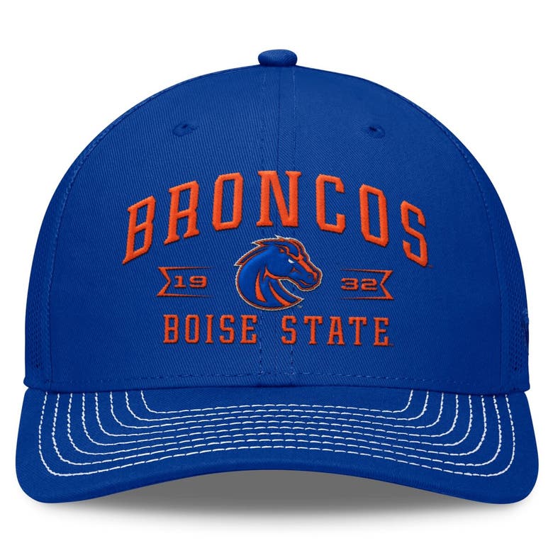 Shop Top Of The World Royal Boise State Broncos Carson Trucker Adjustable Hat