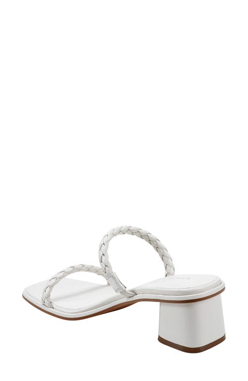 Marc Fisher Ltd Thoral Slide Sandal In Ivory