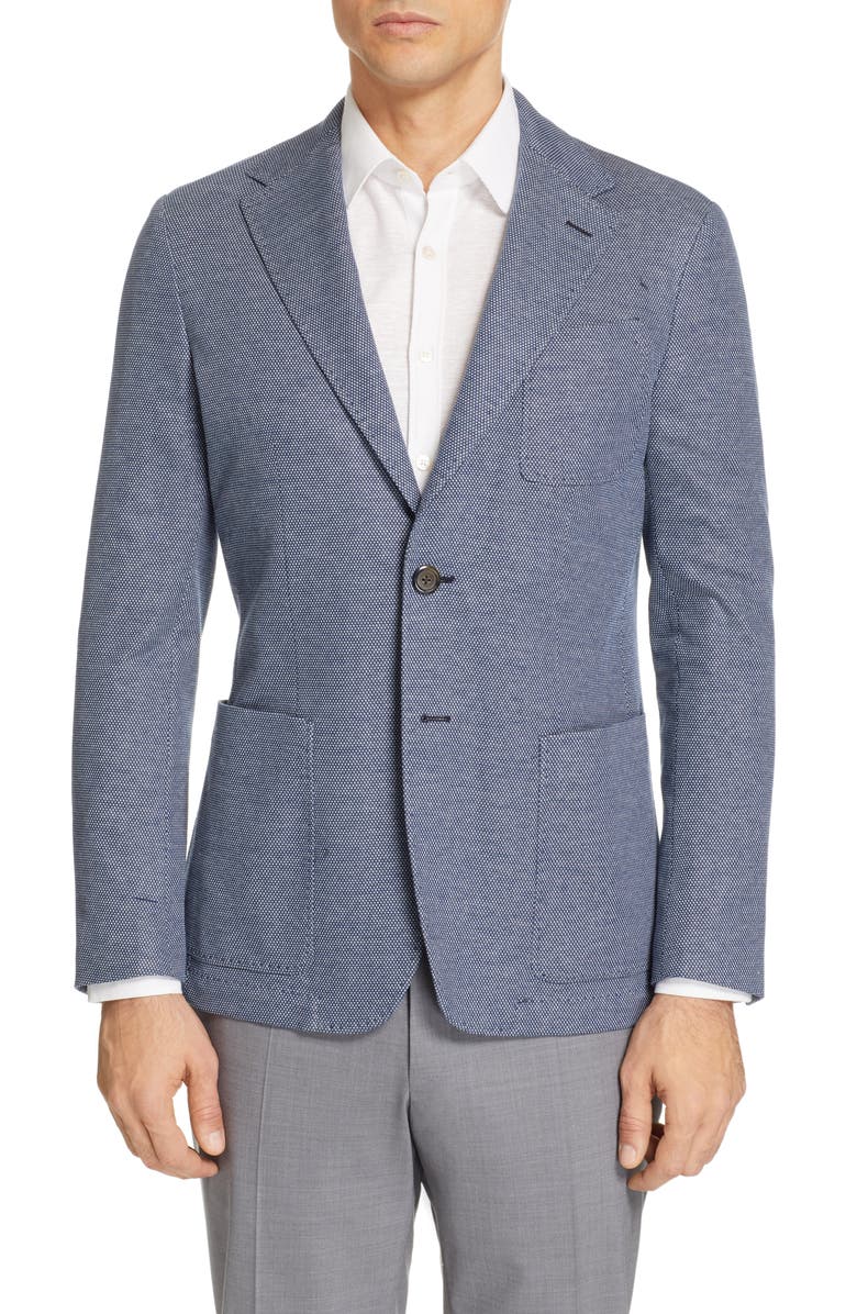 Canali Classic Fit Cotton Blend Sport Coat | Nordstrom