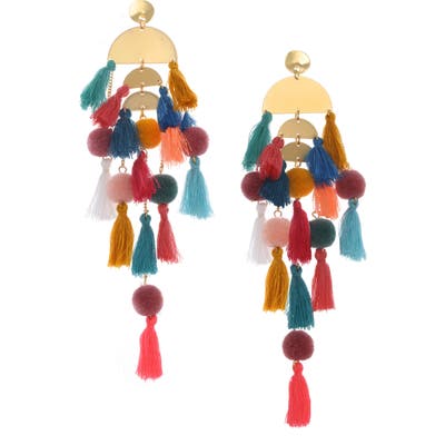 Stella + Ruby Calypso Tassel Earrings