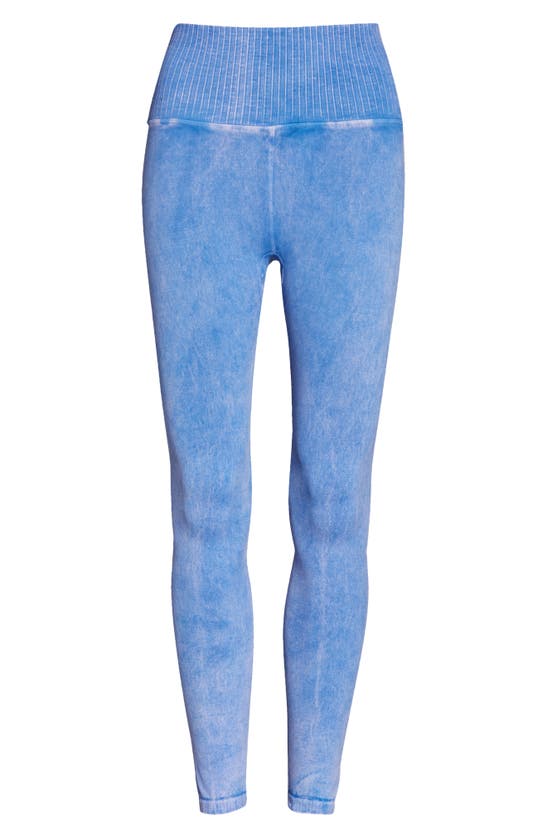 Fp Movement Free People  Good Karma Leggings In Vintage Blue