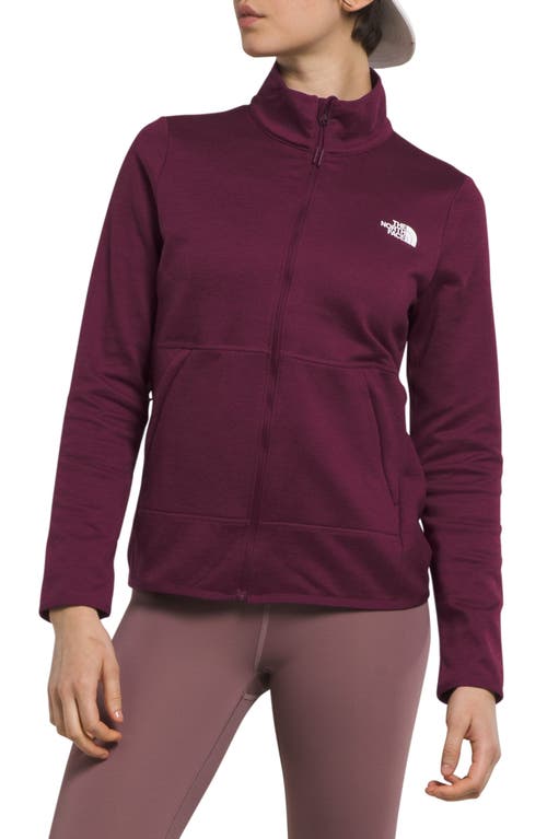 The North Face Canyonlands Full Zip Jacket in Boysenberry Heather at Nordstrom, Size X-Small
