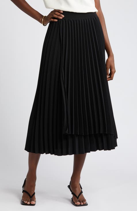 Women's Black Midi Skirts