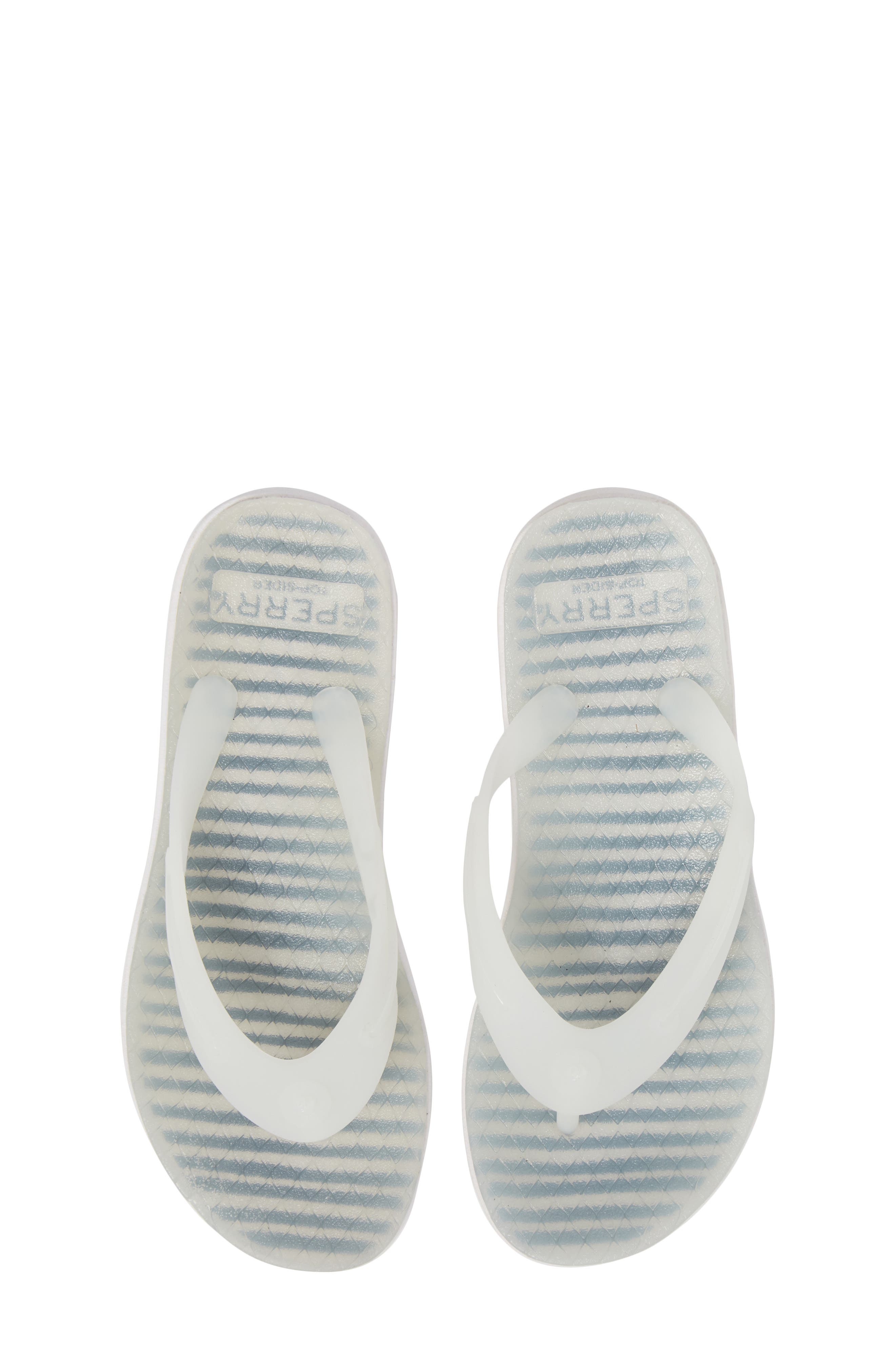 sperry jellyfish flip flops