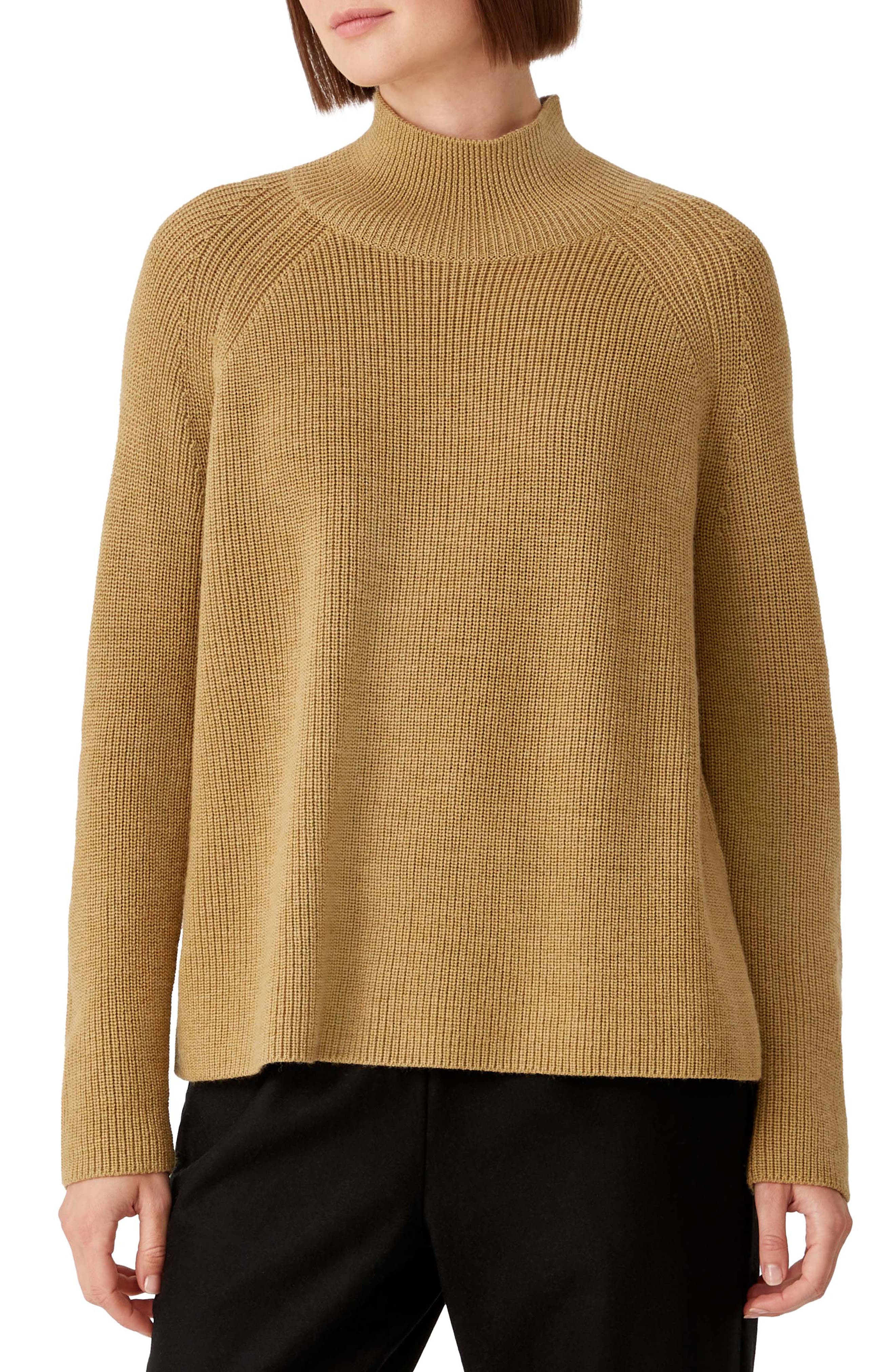 dark yellow sweater