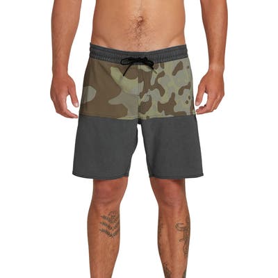 Volcom Vibes Volley Swim Trunks, Green