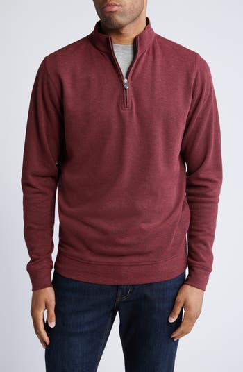 Peter Millar Crown Comfort Piqué Quarter Zip Pullover