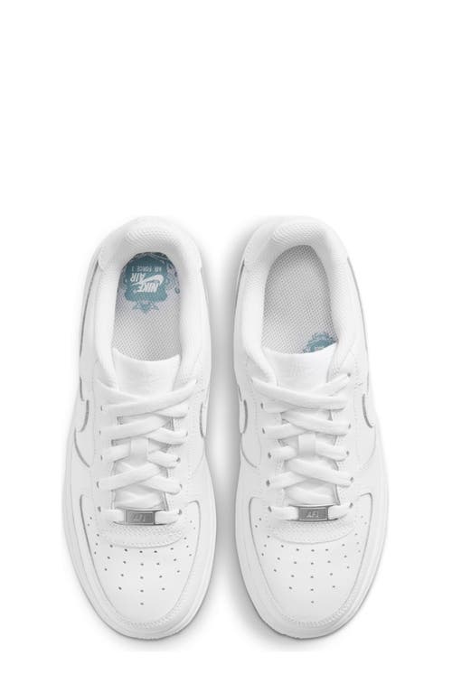 Shop Nike Kids' Air Force 1 Sneaker In White/white