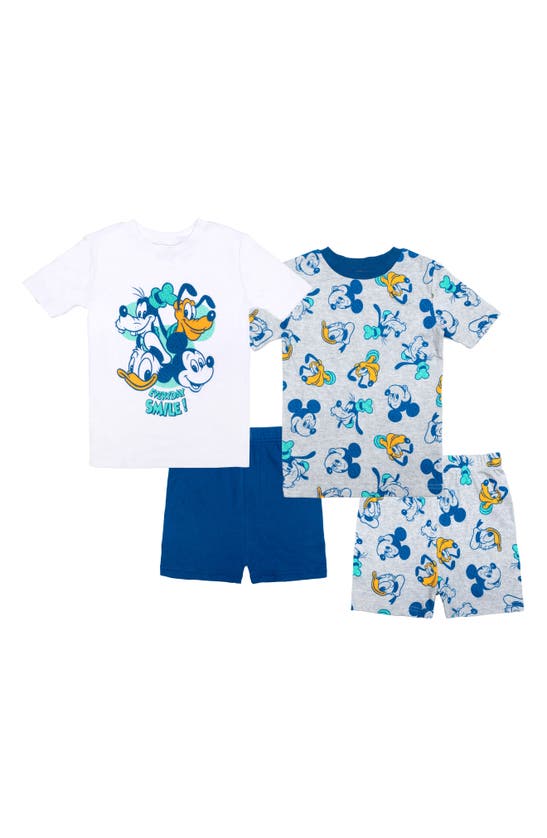 Ame Kid's Mickey Mouse 4-piece Pajama Set In Assorted