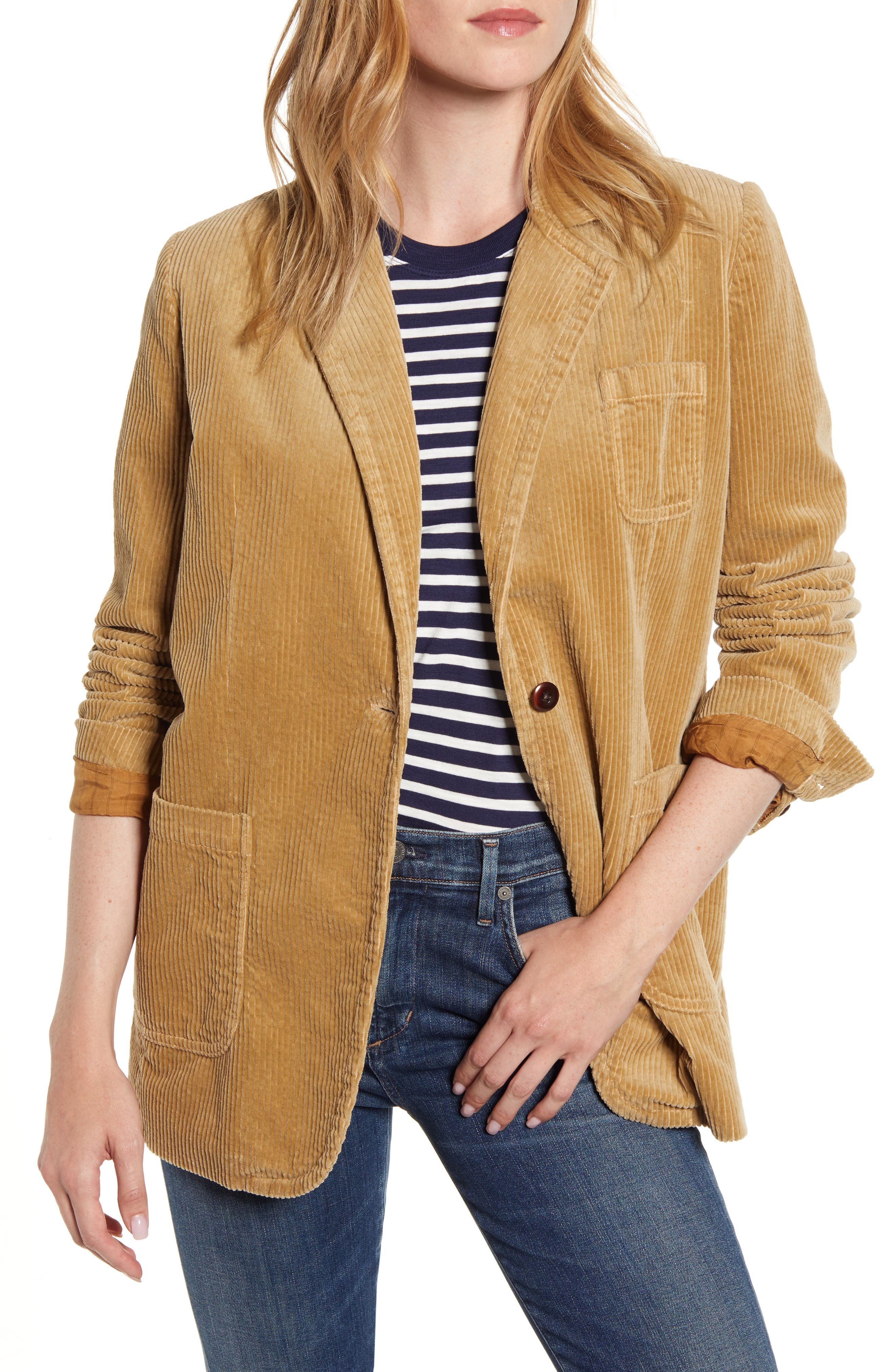 corduroy blazer women