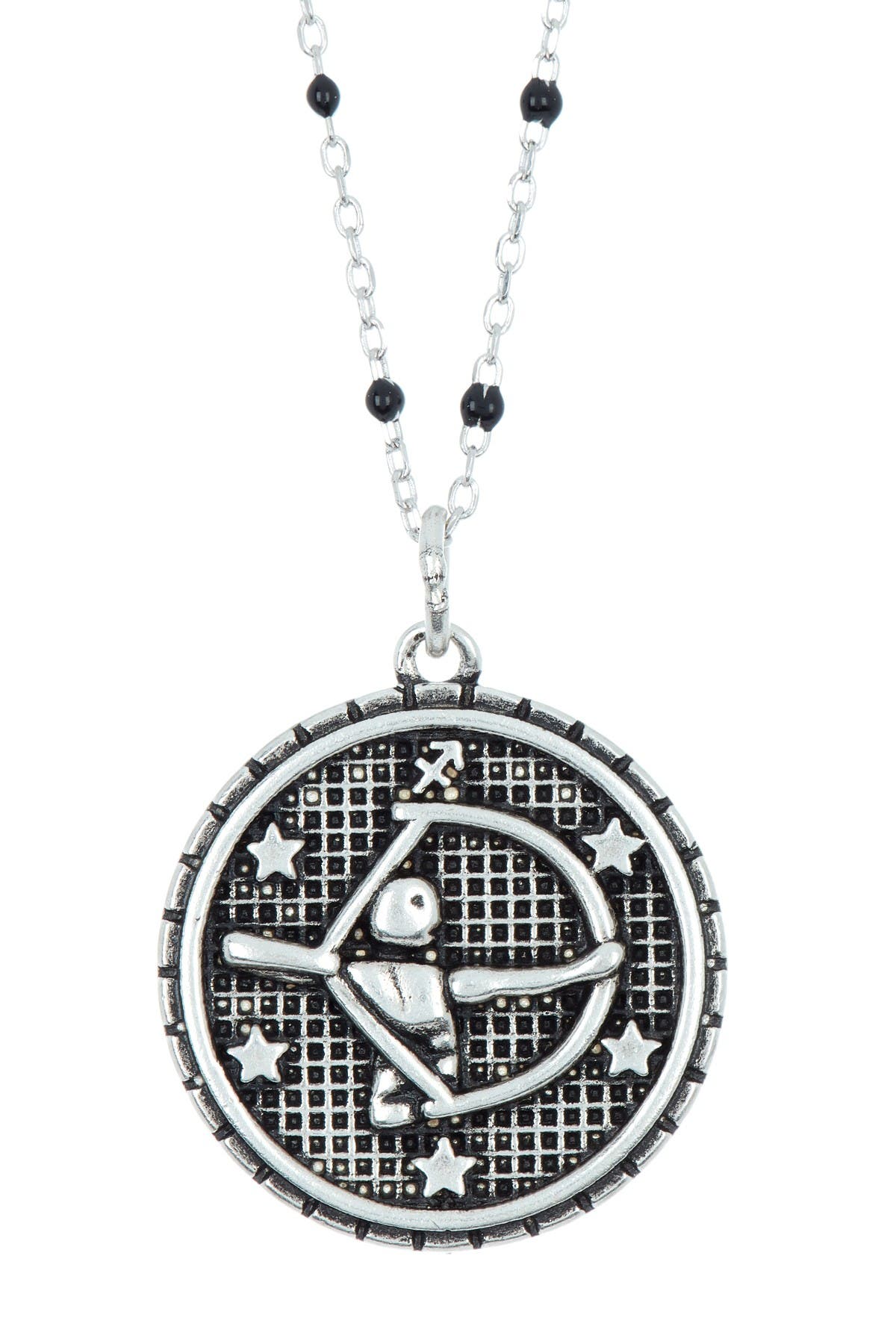 Argento Vivo Sterling Silver Sagittarius Zodiac Necklace