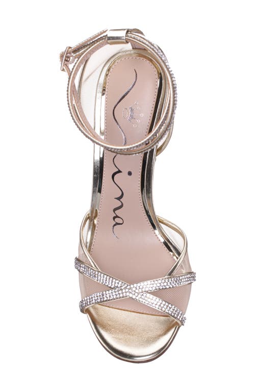 Shop Nina Daniela Sandal In Platino