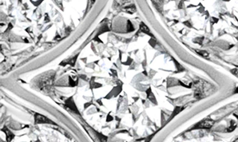 Bony Levy Mika Diamond Square Studs Earrings In 18k White Gold