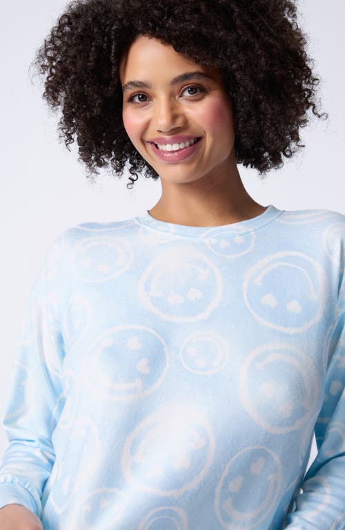 Shop Pj Salvage Happy Days Peachy Top In Light Sky