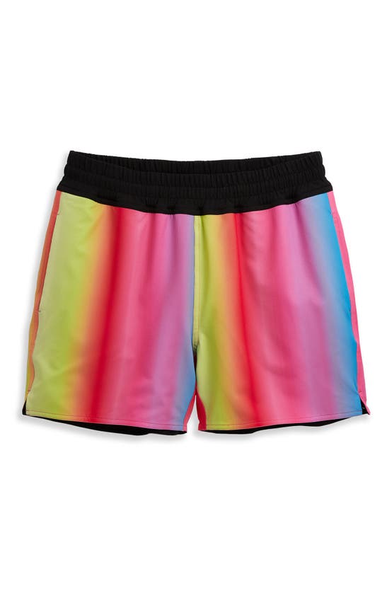 Tomboyx 5-inch Reversible Board Shorts In Melting Rainbow