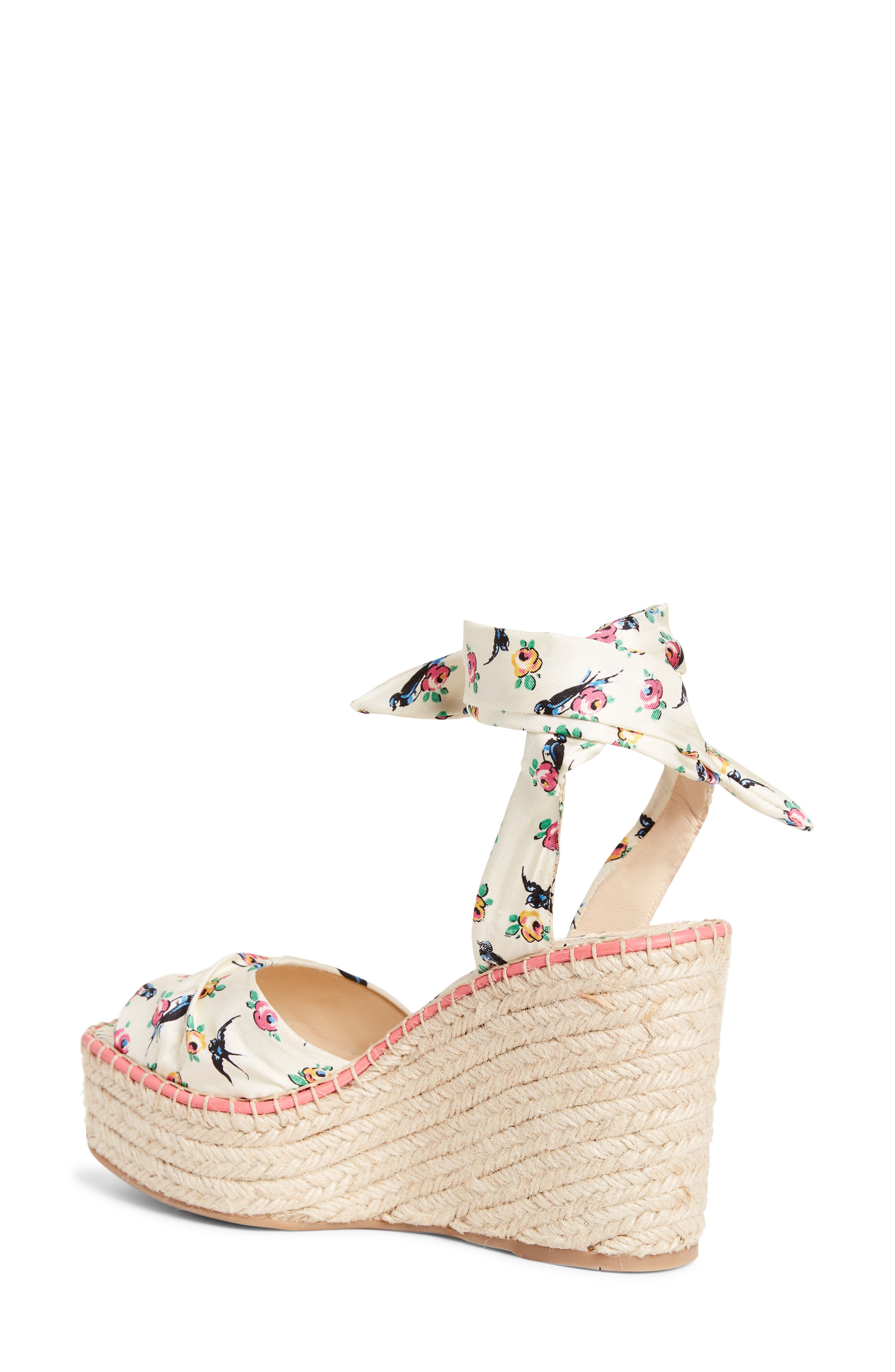 prada platform espadrille sandal