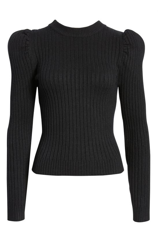 ASTR BACK CUTOUT SWEATER
