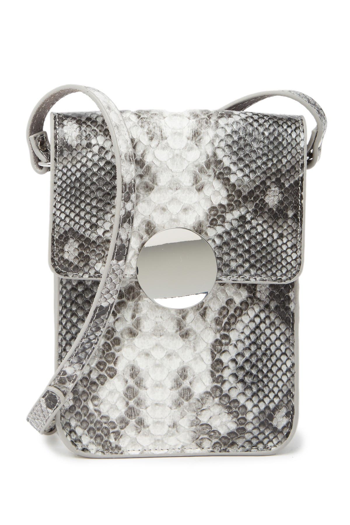 embossed leather crossbody bag