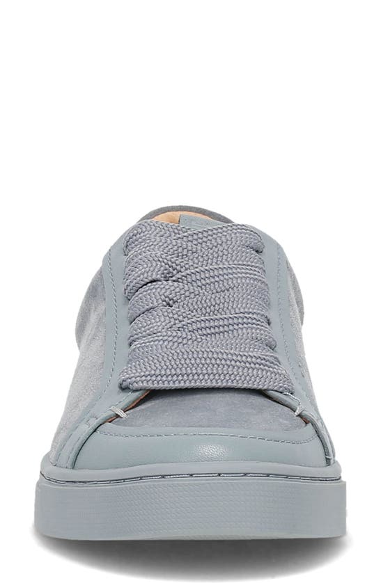 Frye Ivy Low Top Sneaker In Steel Blue