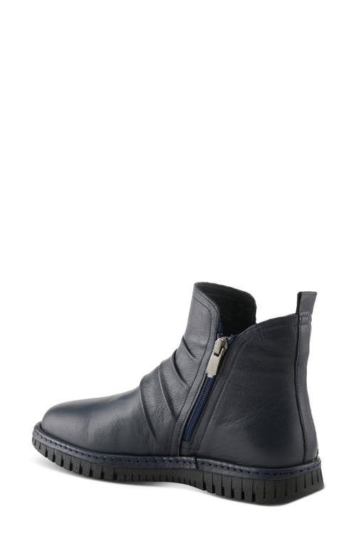 Spring Step Rosado Bootie In Navy