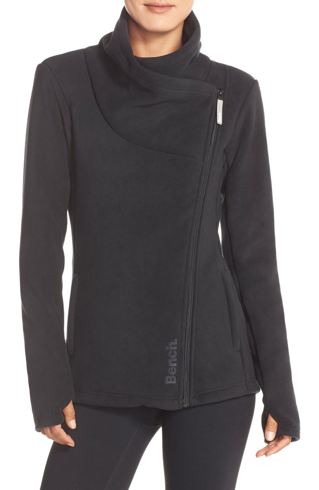 Bench 'Riskrunner' Cowl Neck Fleece Jacket Nordstrom