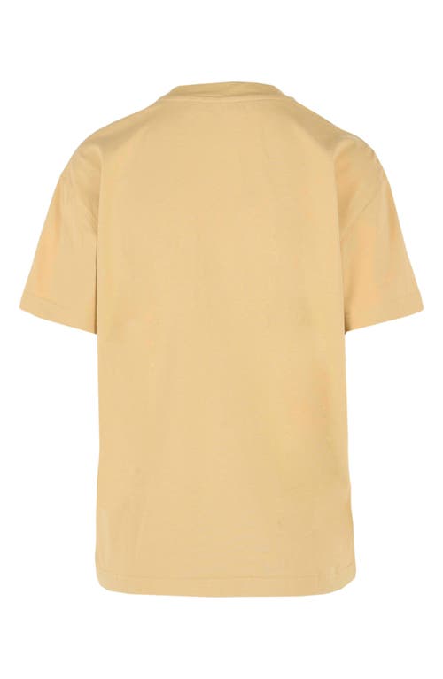 Off-white Logo Pocket Graphic T-shirt In Beige