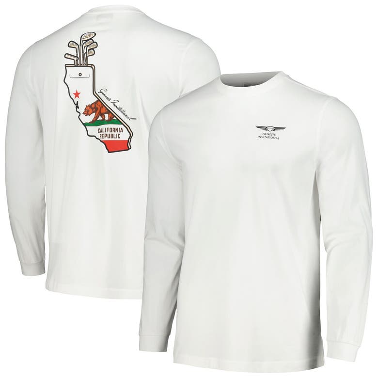 Shop Ahead White Genesis Invitational Berkley Long Sleeve T-shirt