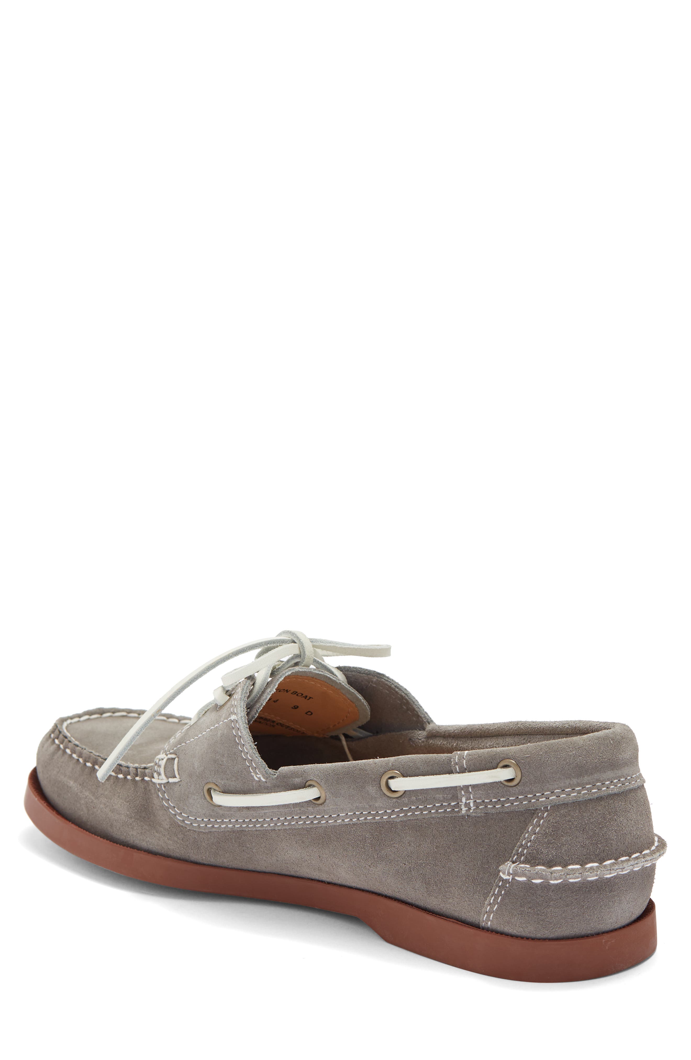 G.H.BASS Hampton Suede Boat Shoe (Men) Nordstromrack