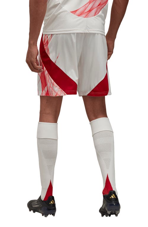 Shop Y-3 X Jfa '24 Away Shorts In Core White