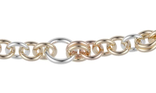 Spinelli Kilcollin Two-tone Gravity Chain Necklace In 18k Yellow Gold/silver